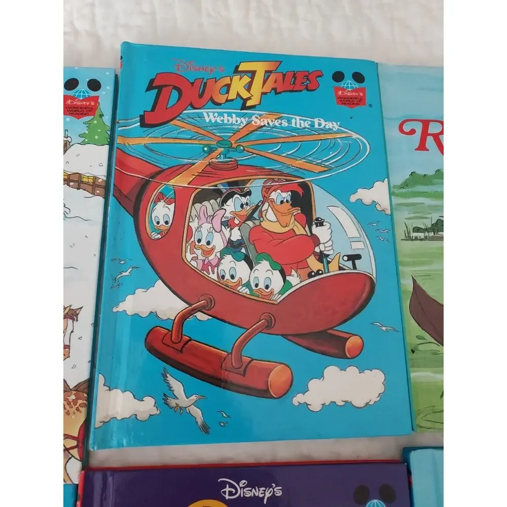 Lot Of 10 Wonderful World Of Reading Disney Books EUC Aristocats Pooh Dumbo Jafr
